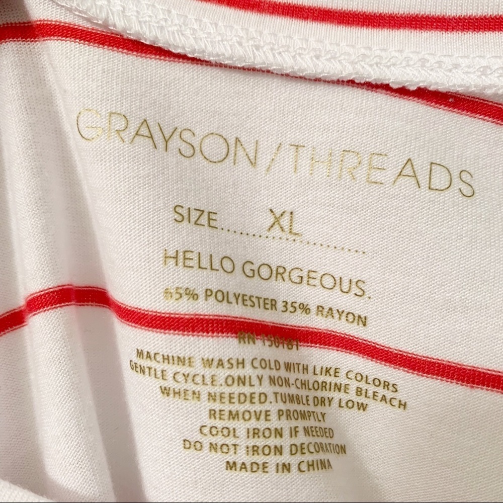 GRAYSON THREADS “Rosé in the USA” Tank | Size XL - Picture 4 of 4